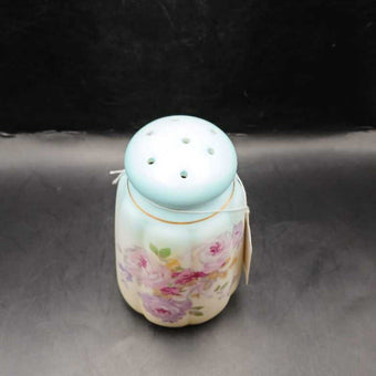 Vintage RS Porcelain Hat Pin Holder (handpainted roses)