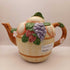 porcelain fruit basket teapot
