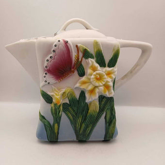 Bisque teapot square