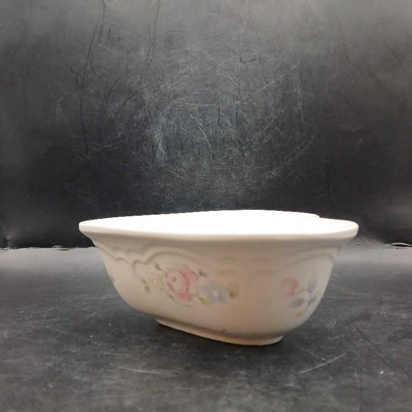 Vintage Pfaltzgraff Tea Rose small Heart Shaped Serving Bowl