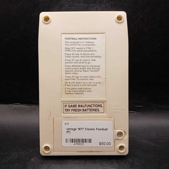 vintage 1977 Classic Football (P)