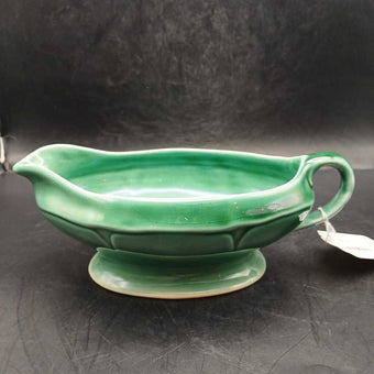 Vintage USA Teal Sauceboat