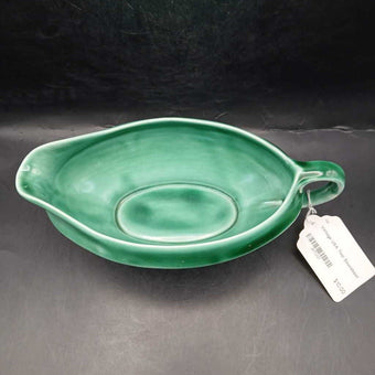 Vintage USA Teal Sauceboat