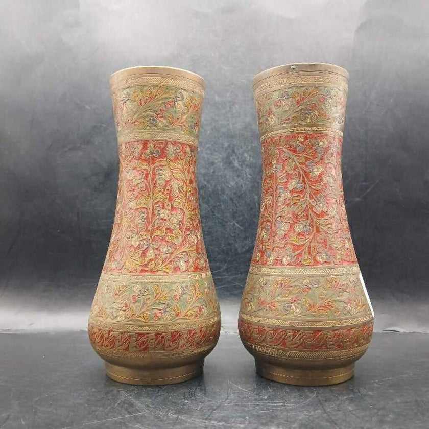 Pair of vases from India