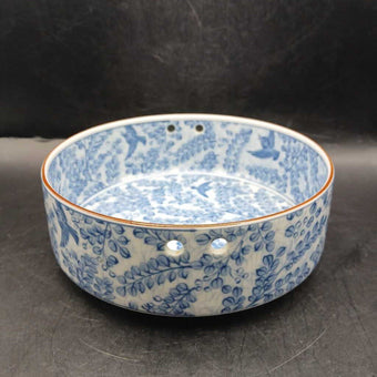 Japanese Arita Ware Imari Porcelain Bowl W/ Birds