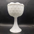 Lg Milk Glass Pedestal Compote