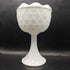 Lg Milk Glass Pedestal Compote