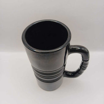 Black Milk Glass Vintage Mug