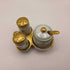 Handpainted porcelain Condiment Set