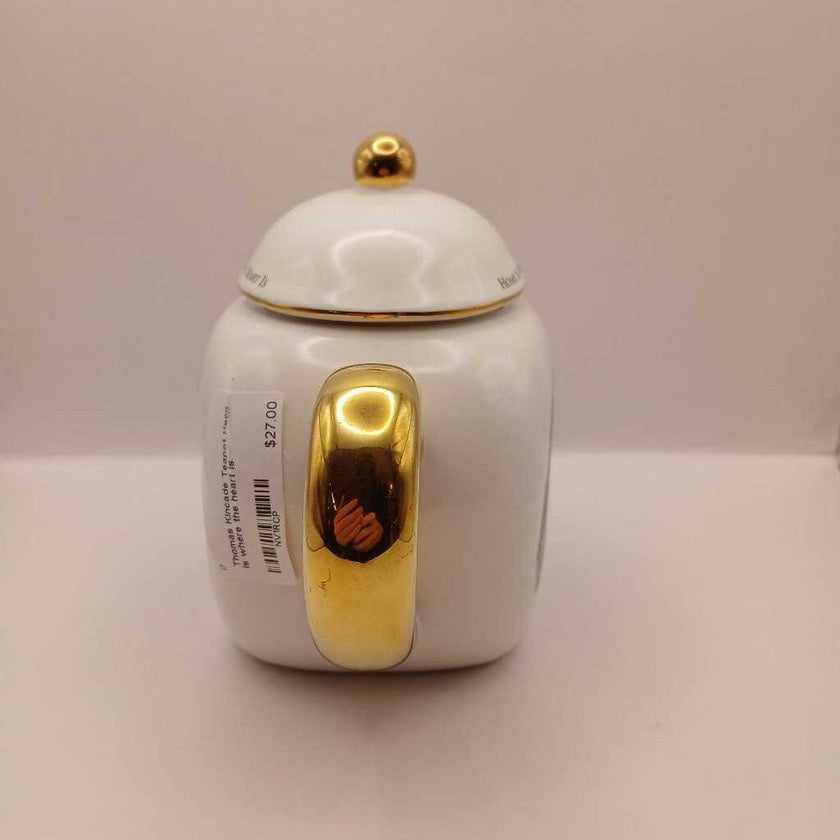Thomas Kincade Teapot Hoen is where the heart is
