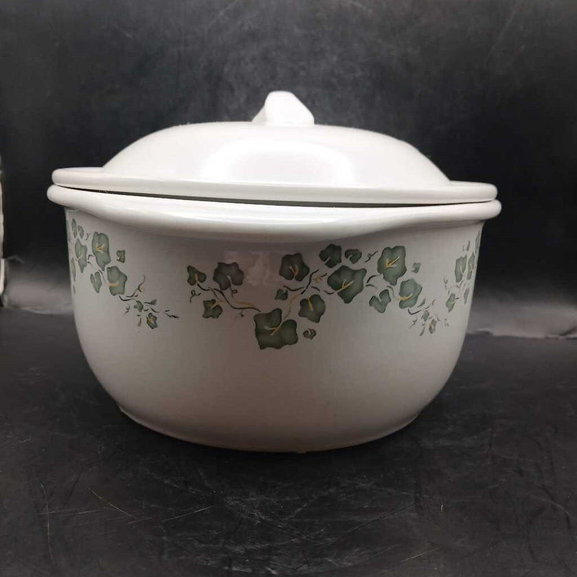 Corelle 1.5 Casserole with Lid Green Ivy