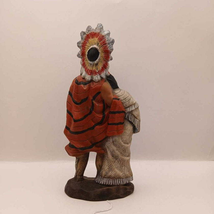 Indian Man and Woman embracing, porcelain