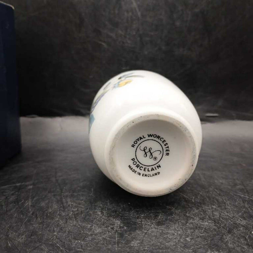 Royal Worcester fine porcelain egg coddler VINTAGE