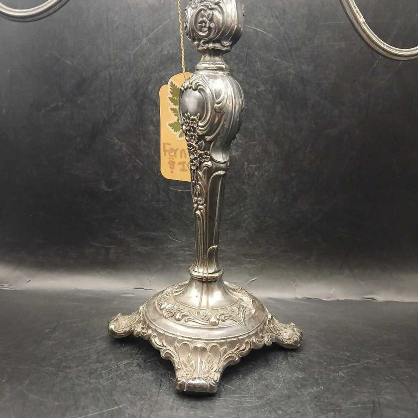 WM Rogers and son silverplate candelabra