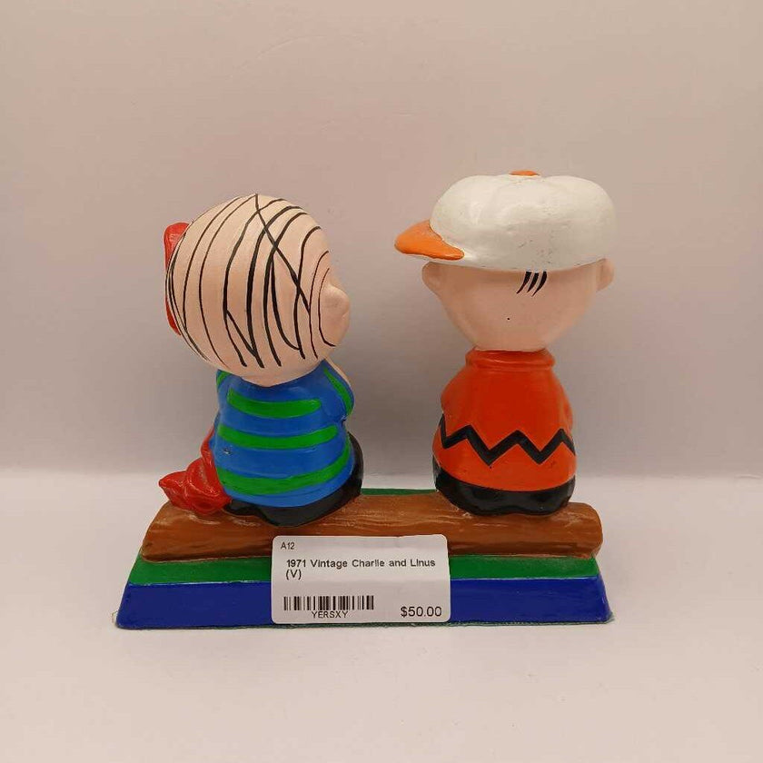 1971 Vintage Charlie and Linus (V)