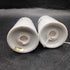 80s Rainbow Salt & Pepper Shaker Set Porcelain Taiwan