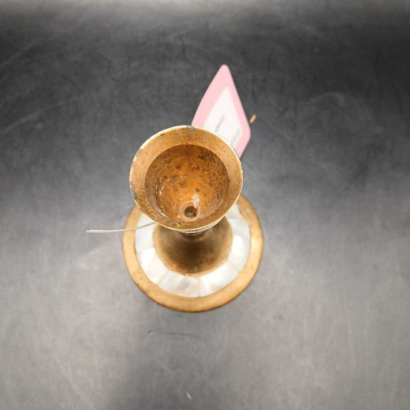 Brass & MOP candlestick