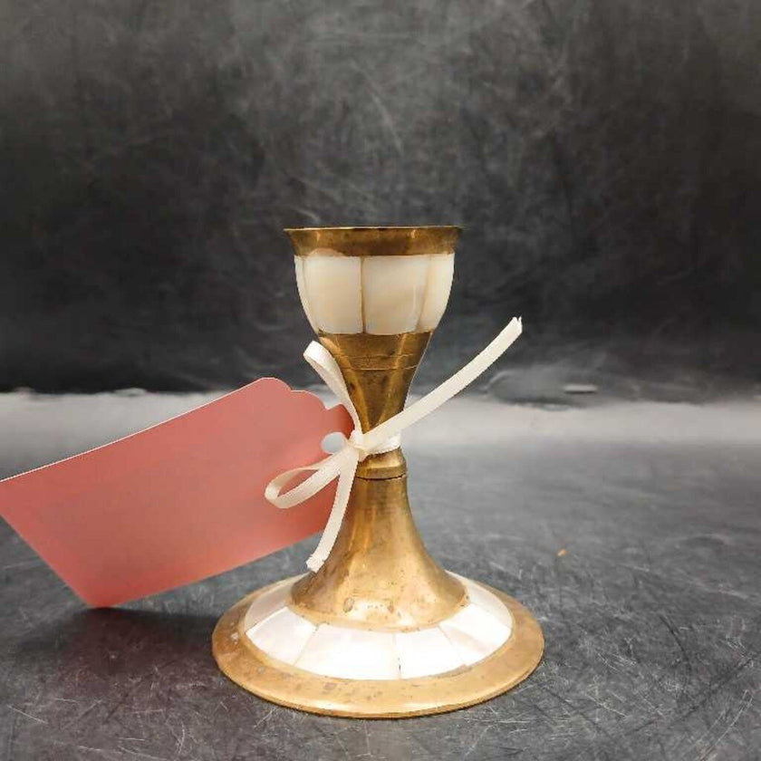 Brass & MOP candlestick