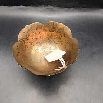 Brass lotus bowl