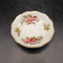 Tiny Scalloped Staffordshire England Trinket Dish Roses