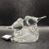 1950's Swirled Glass Lovebirds