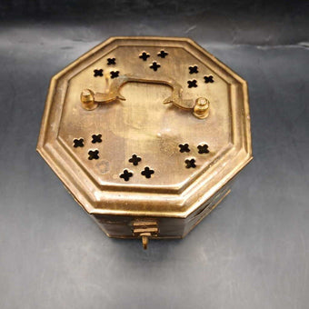 Vintage brass box