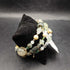 Artist Created Moss Agate Memory Wire Wrap Bracelet