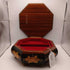 Sorrento Octagon Inlaid Floral Music/jewery Box