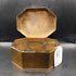 VTG Brass Trinket Box/Octagonal