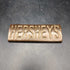 VTG Solid Brass Hershey Candy Bar Paper Weight