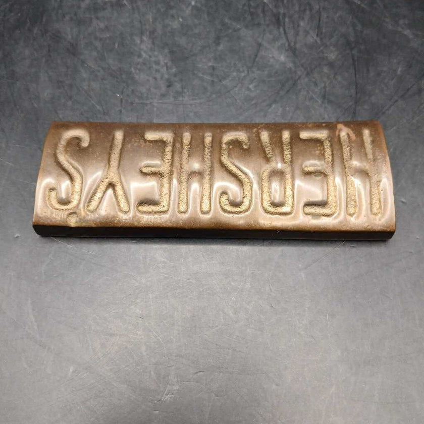 VTG Solid Brass Hershey Candy Bar Paper Weight