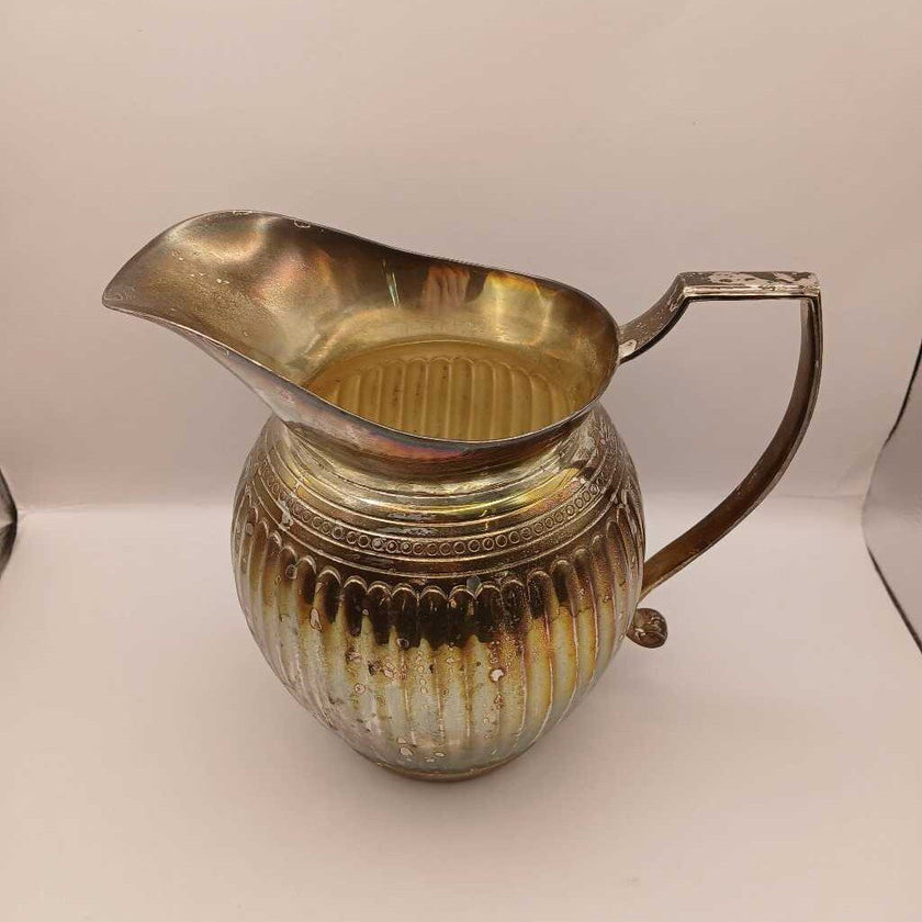 Silver art deco style pitcher