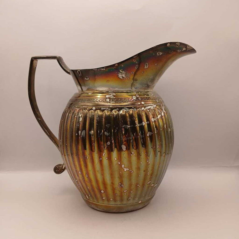Silver art deco style pitcher