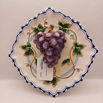 VTG Bella Casa Grape Plate
