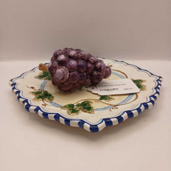 VTG Bella Casa Grape Plate