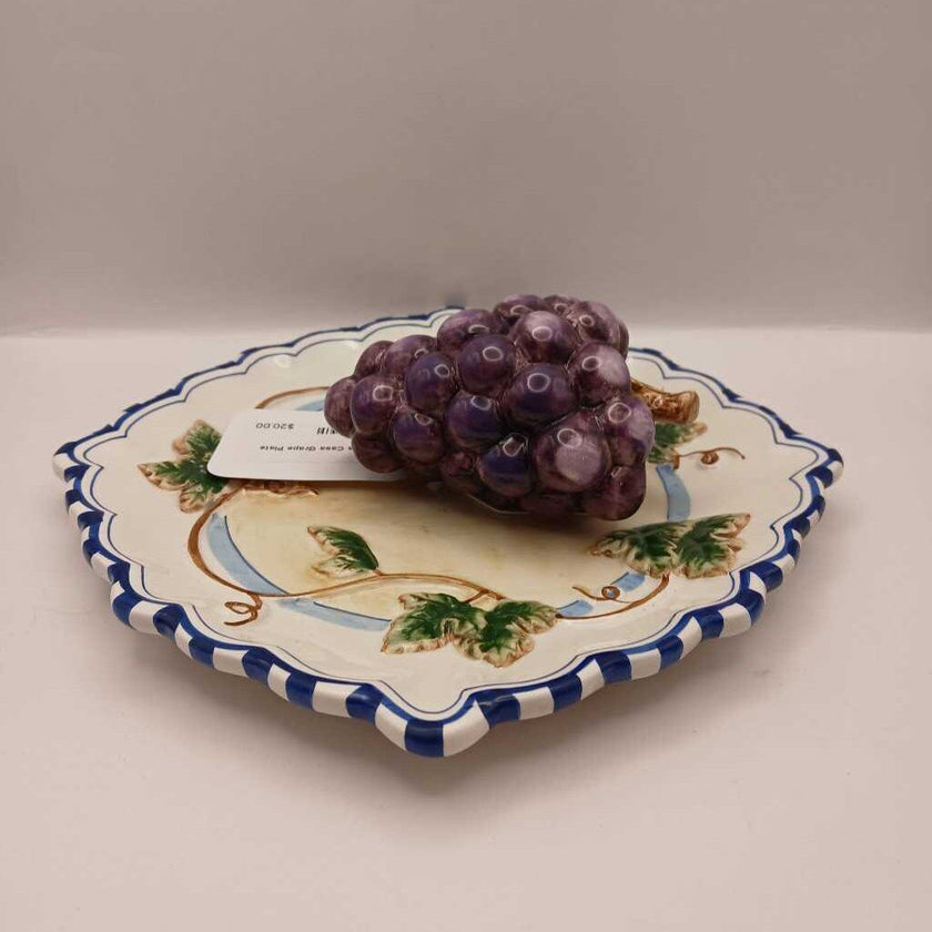 VTG Bella Casa Grape Plate