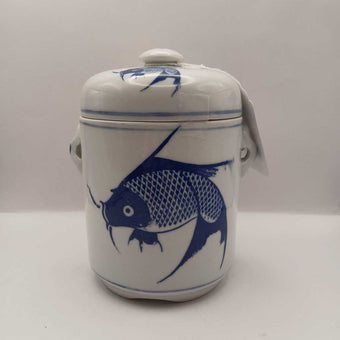 VTG Chinese KOI Fish Tea/Ginger Jar