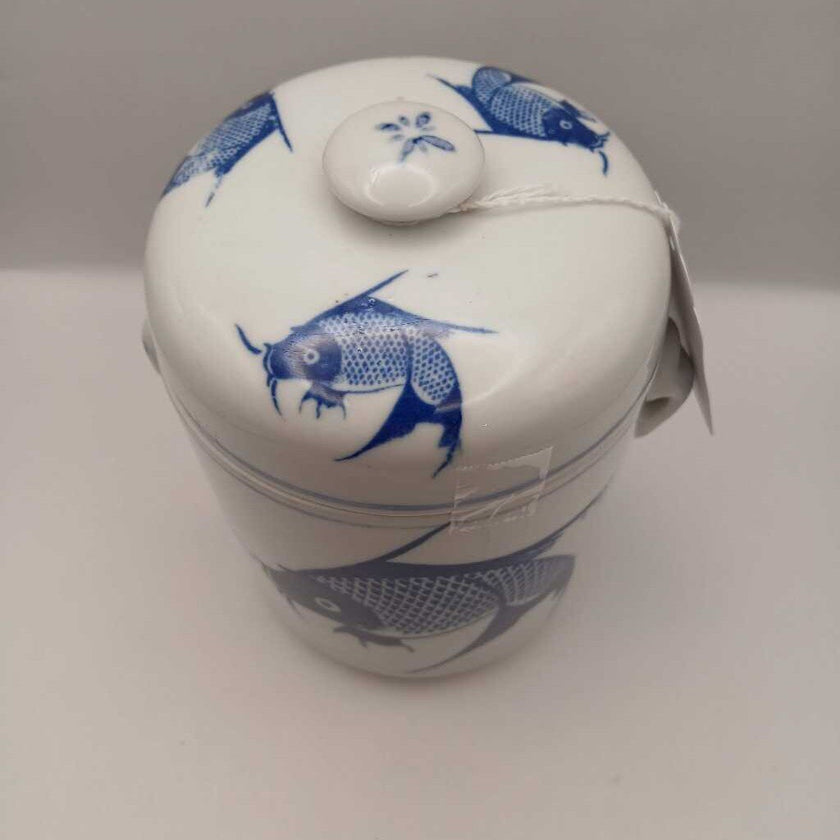 VTG Chinese KOI Fish Tea/Ginger Jar