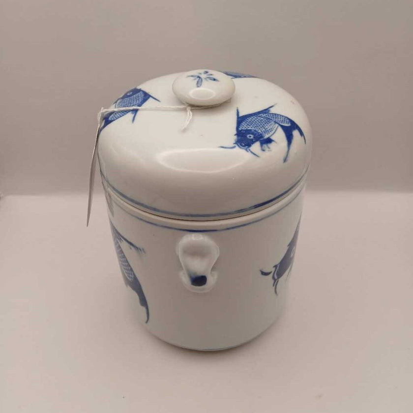 VTG Chinese KOI Fish Tea/Ginger Jar