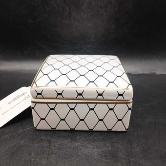 SM Blue Gold white Trinket Bowl