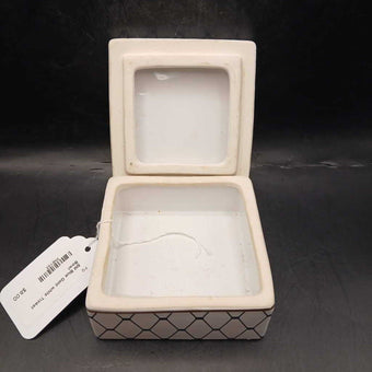 SM Blue Gold white Trinket Bowl