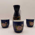 VTG Japanese Cobalt Blue Sake Set
