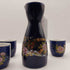 VTG Japanese Cobalt Blue Sake Set