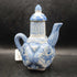 Vintage Blue and White Longneck Teapot (P)