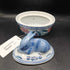 Vintage Ben Rickert Porcelain Bunny Chinoiserie Trinket Box (M)