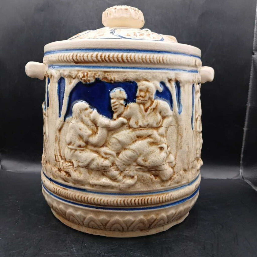 Antique Tobacco Jar Made in Japan (M)