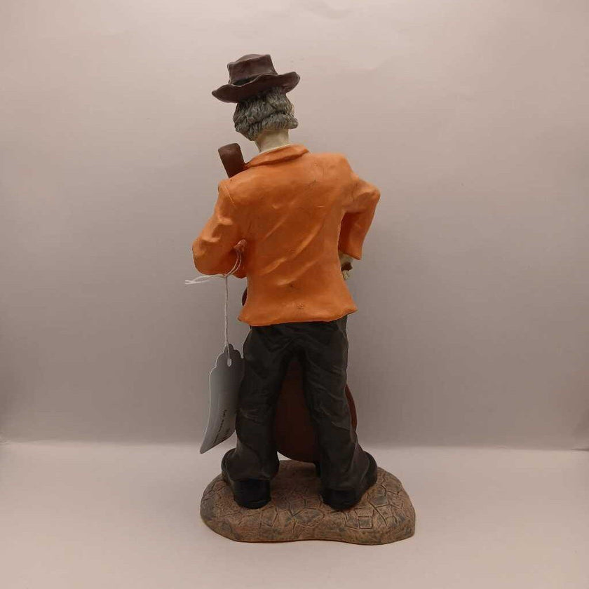 circus clown with bass (P)