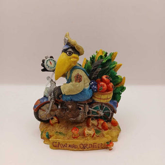 caw and order crow police (P)
