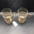 2 Russian Tea Glasses & Holders