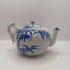 Vintage Handpainted Bamboo Teapot